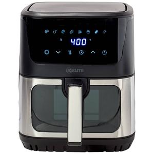 Kitchen Elite 8qt. Stainless-Steel Digital Programmable Air Fryer
