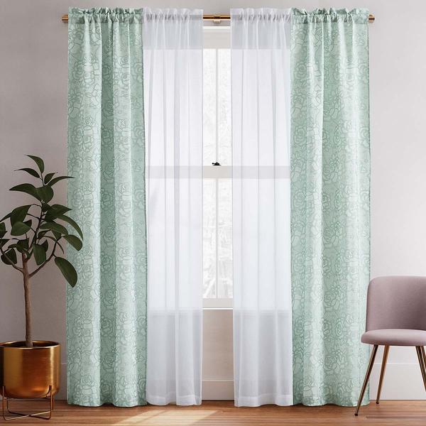 Connelly Lace Jacquard & Dolly Sheer