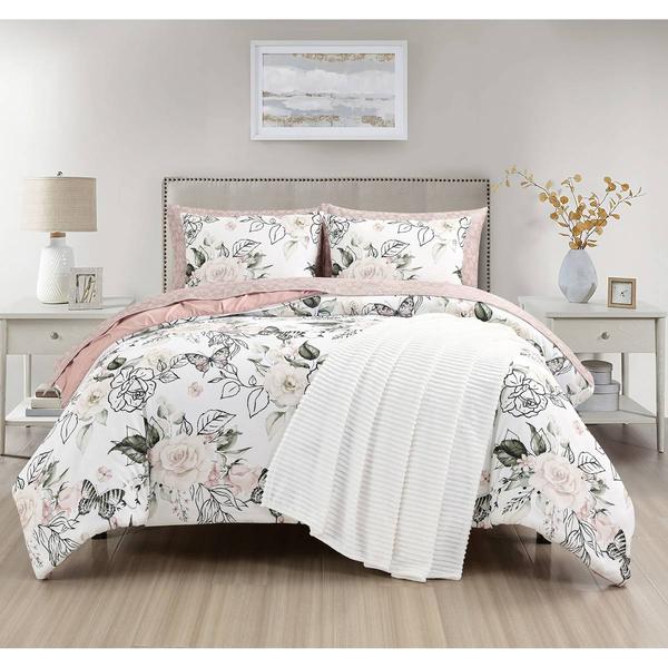 Charlotte 8pc. Reversible Comforter Set