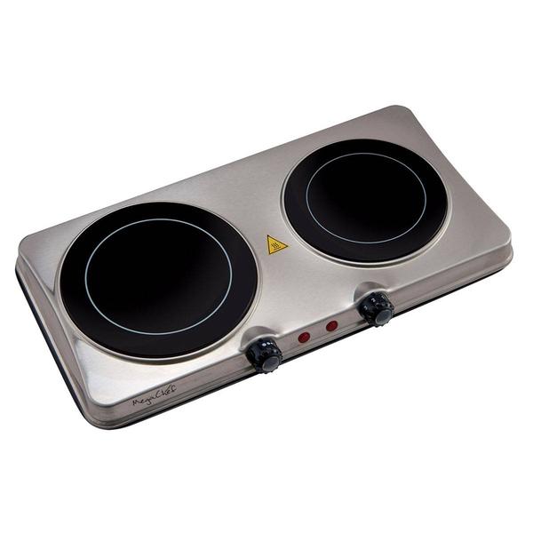MegaChef Electric Portable Heavy Duty Infrared Burner Cooktop