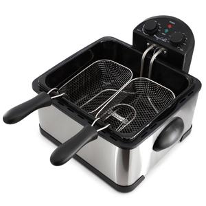 MegaChef 4.23qt. Stainless Steel Electric Deep Fryer alternate view
