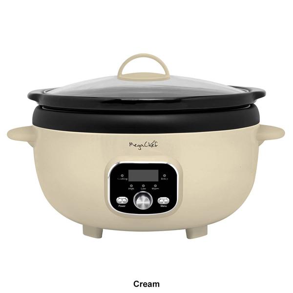 MegaChef 3.5 Liter Oval Electric Slow Cooker alternate view