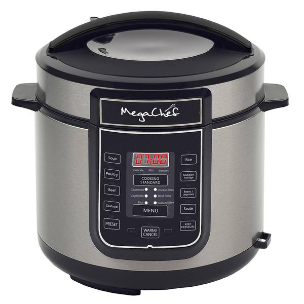 Megachef Digital Pressure Cooker with Multi-Function Features