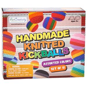 Art Creativity Knitted Kickballs