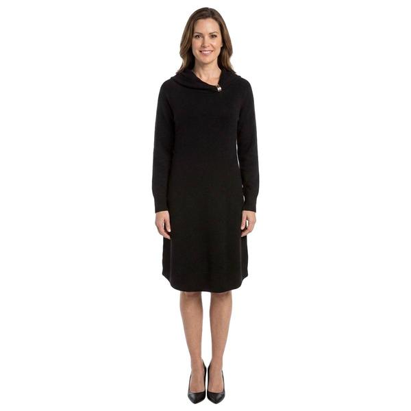 Womens BB Dakota Long Sleeve Hardware Sweater Dress