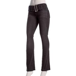 Juniors Madden Girl Self Belted Bootcut Jeans
