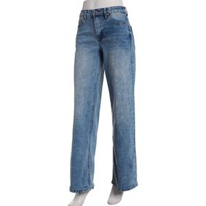 Juniors Madden Girl Ultra 90's Wide Leg Jeans- Medium Wash