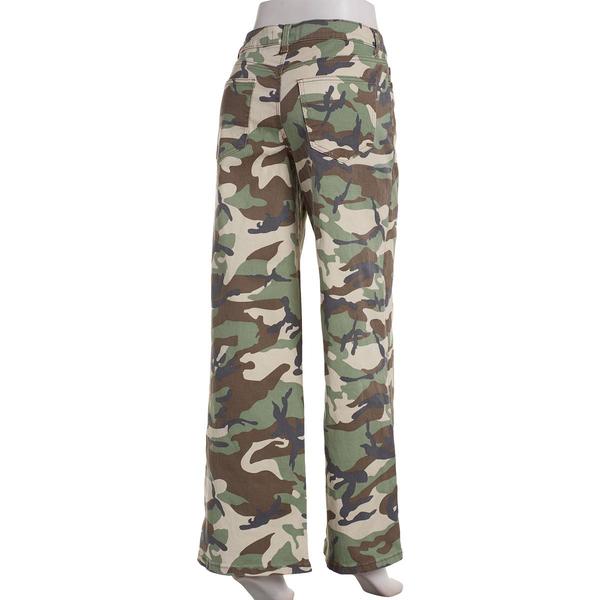 Juniors Madden Girl 90's Wide Leg Twill Camo Pants alternate view