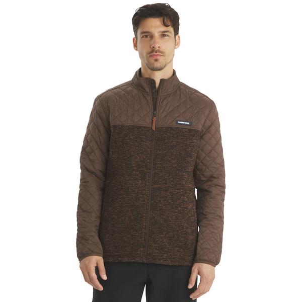 Mens Big & Tall LANDS' END(R) Norwell Mix Media Jacket alternate view