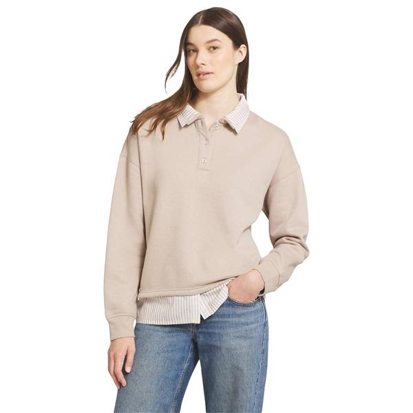 Womens LANDS END(R) Long Sleeve Two-in-One Sweater alternate view