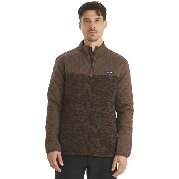 Mens LANDS END(R) Norwell Mix Media Jacket