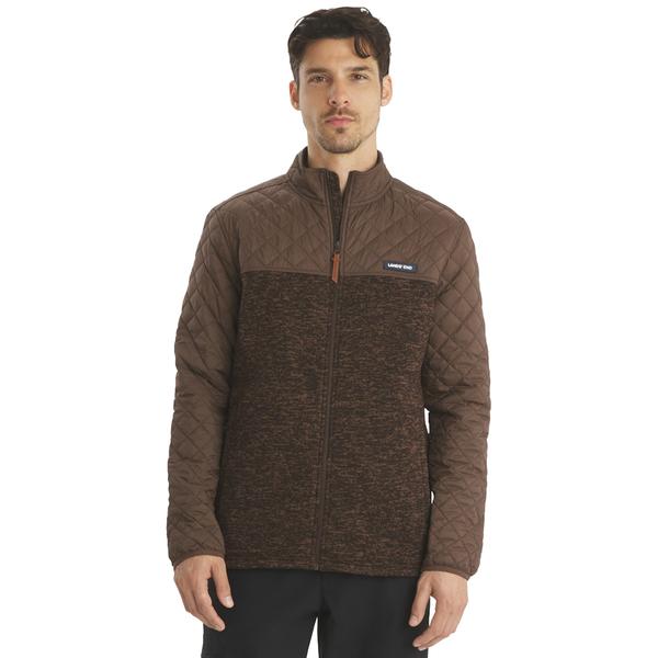 Mens LANDS END(R) Norwell Mix Media Jacket alternate view