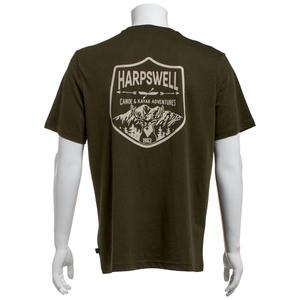 Mens LANDS END(R) Short Sleeve Graphic Tee - Forest alternate view