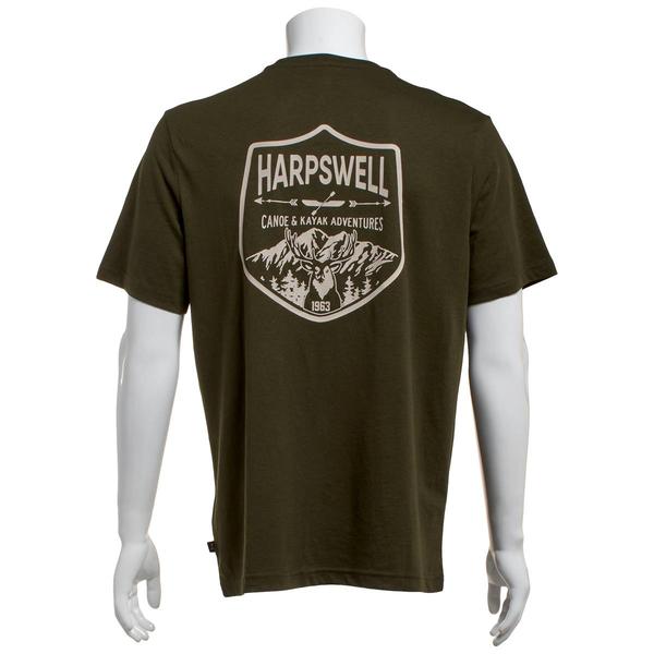 Mens LANDS END(R) Short Sleeve Graphic Tee - Forest alternate view