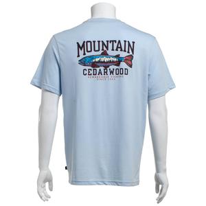 Mens LANDS END(R) Short Sleeve Tee - Skyway alternate view
