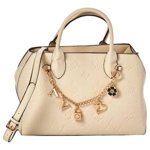 Adrienne Vittadini Bella Embossed Charm Satchel alternate view
