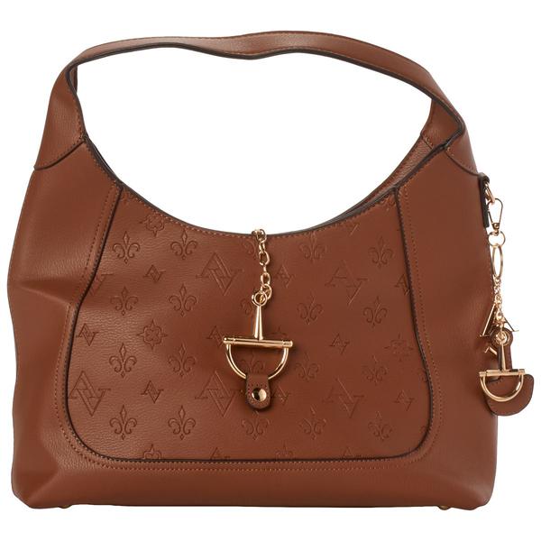 Adrienne Vittadini Monogram Hobo alternate view