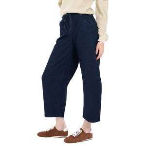 Womens MNK Pull On Drawstring Barrel Jeans