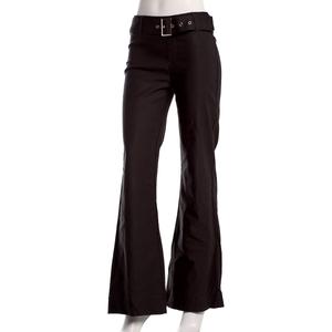 Juniors Zoe & Phoebe Millennium Bootcut Belted Pants alternate view