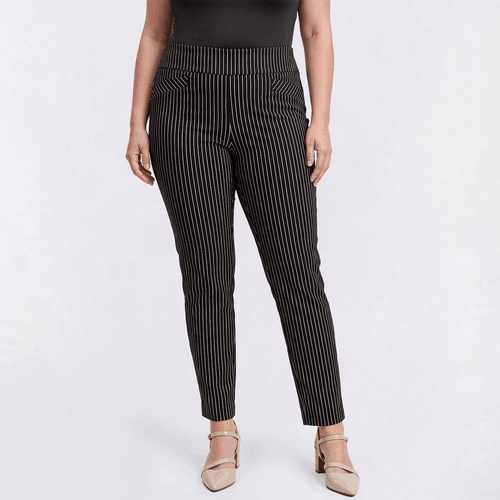 Plus Size Preswick & Moore(R) Millennium Pinstripe Pants