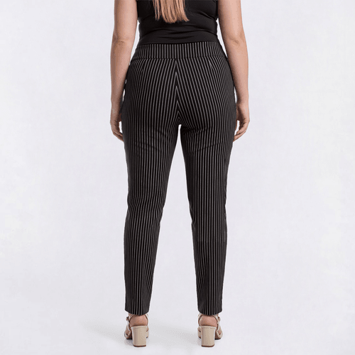 Plus Size Preswick & Moore(R) Millennium Pinstripe Pants alternate view