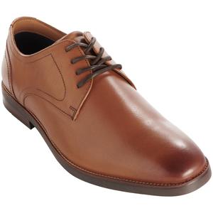 Mens Johnston & Murphy Borland Plain Toe Tan Oxfords alternate view