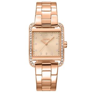 Womens DKNY City Midi Rose Gold Dial Watch - DK1L003M0035