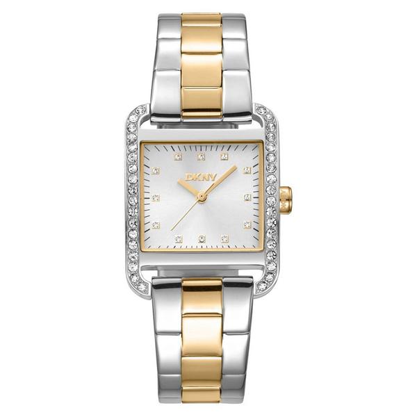 Womens DKNY City Glitz Two-Tone Silver Dial Watch - DK1L003M0045 alternate view