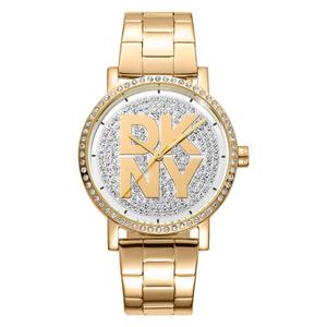 Womens DKNY Soho Logo Silver Dial Bracelet Watch - DK1L035M0215 alternate view