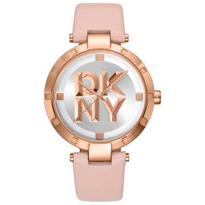 Womens DKNY Essential Logo White Dial Analog Watch - DK1L041L0035