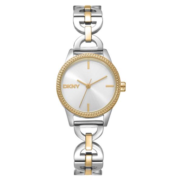 Womens DKNY Open Link Silver Dial Watch - DK1L113M0265