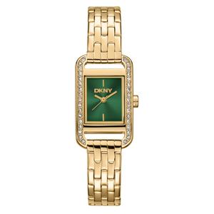 Womens DKNY Signature Shape Green Dial Watch - DK1L117M0045
