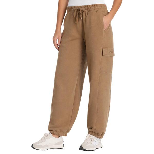 Womens Spyder Wide Leg Fleece Cargo Pants