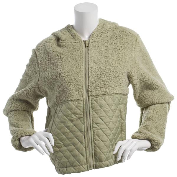 Womens Spyder Curly Sherpa Full-Zip Hoodie alternate view