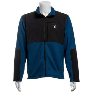 Mens Spyder Color Block Soft Shell Active Jacket alternate view