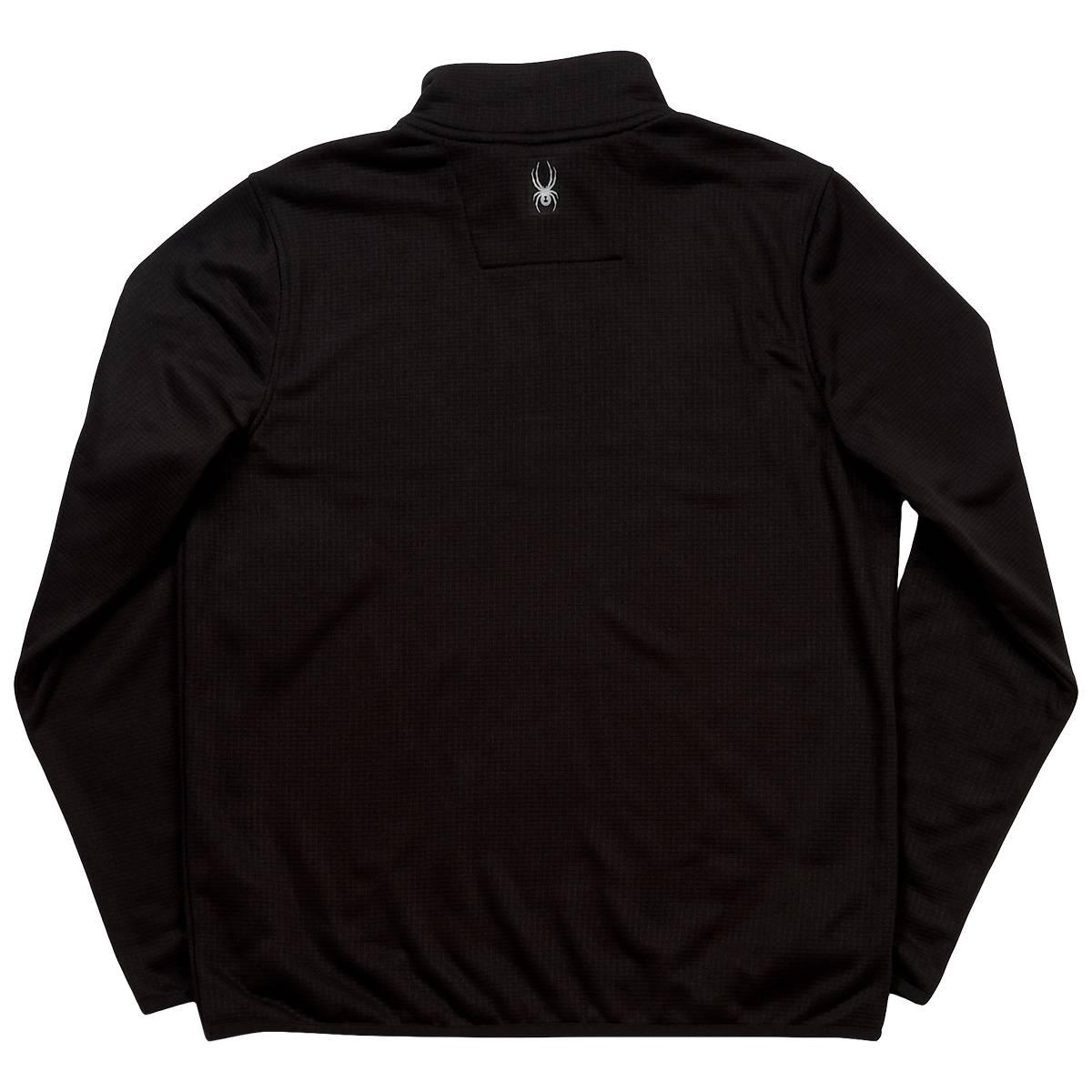 Mens Spyder 1/4 Zip Solid Checkered Long Sleeve Sweatshirt - Boscov's