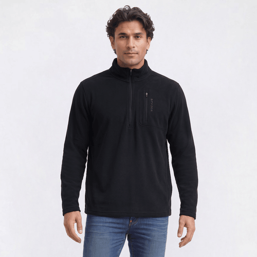 Mens Spyder Grid Fleece 1/4 Zip alternate view