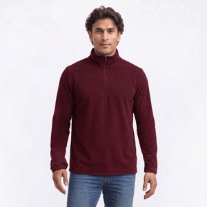 Mens Spyder Waffle Fleece 1/4 Zip