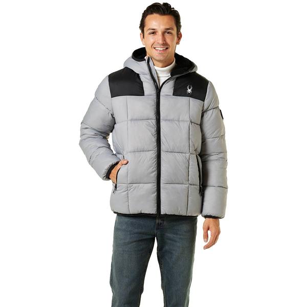 Mens Spyder Stretch Sherpa Lined Bubble Jacket alternate view