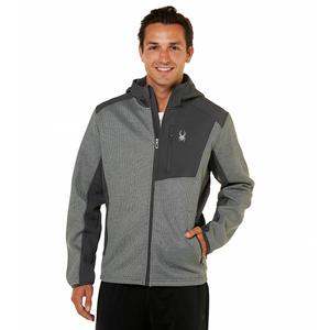 Mens Spyder Fleece Color Block Full Zip Jacket alternate view