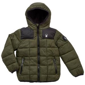 Boys (8-18) Spyder Shell Puffer with Fleece Lining