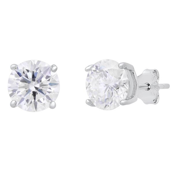 Saffron 1ctw. Moissanite Stud Earring