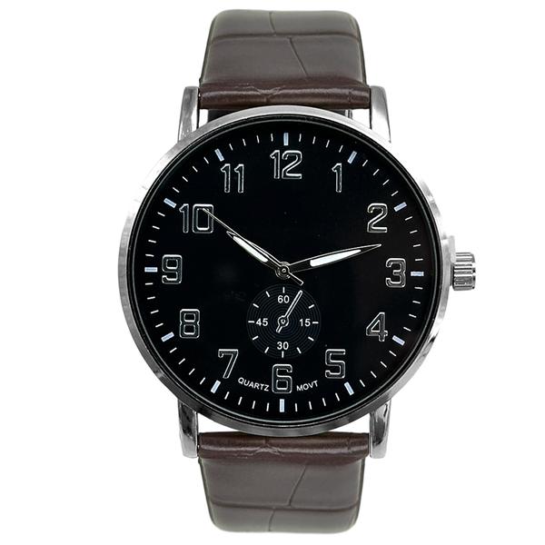 Mens Black Eas- Read Subdial Quartz Watch - MWPU02BV