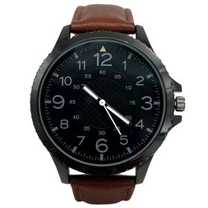 Mens Black Easy-Read Dial Quartz Watch - MWPU048V