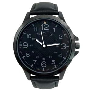 Mens Black Easy-Read Dial Quartz Watch - MWPU05BV