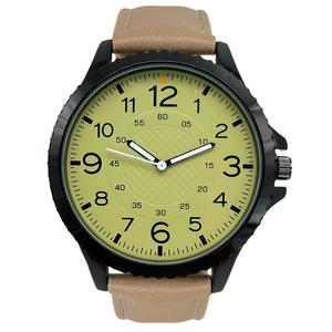 Mens Tan Easy-Read Dial Quartz Watch - MWPU06BV