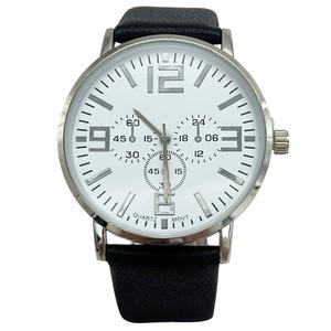 Mens White Easy-Read Subdial Quartz Watch - MWPU07BV