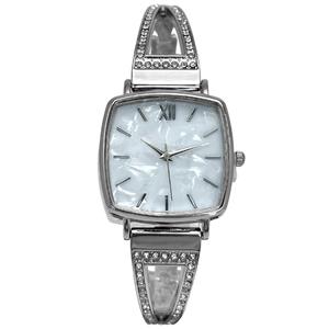 Womens Mother of Pearl Dial Silver Quartz Watch - LWBN10BV