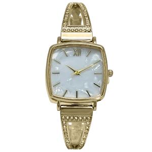 Womens Gold Mother of Pearl Quartz Watch - LWBN12BV