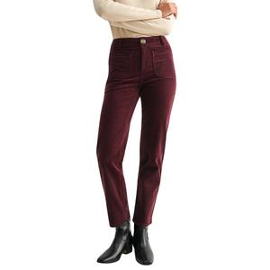Womens CITY BLUES Straight Leg Corduroy Pants alternate view